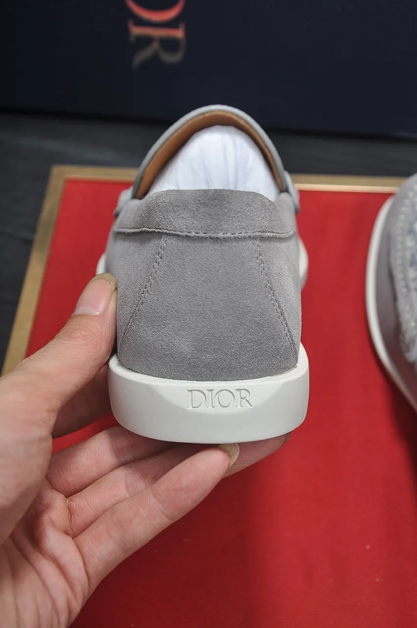 Men's shoes 💰520💶 [Dior] high-end goods Niuli original order quality Dior —🆘. Dior original order purchasing, high-end leather shoes, fabric: imported cowhide from Italy ➕ water-dyed cowhide/cowhide lining ➕ special original outsole, fine workmanship, real-life shooting 🎬 size: 38-45 (customized at 45)